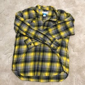 Mens large button up flannel